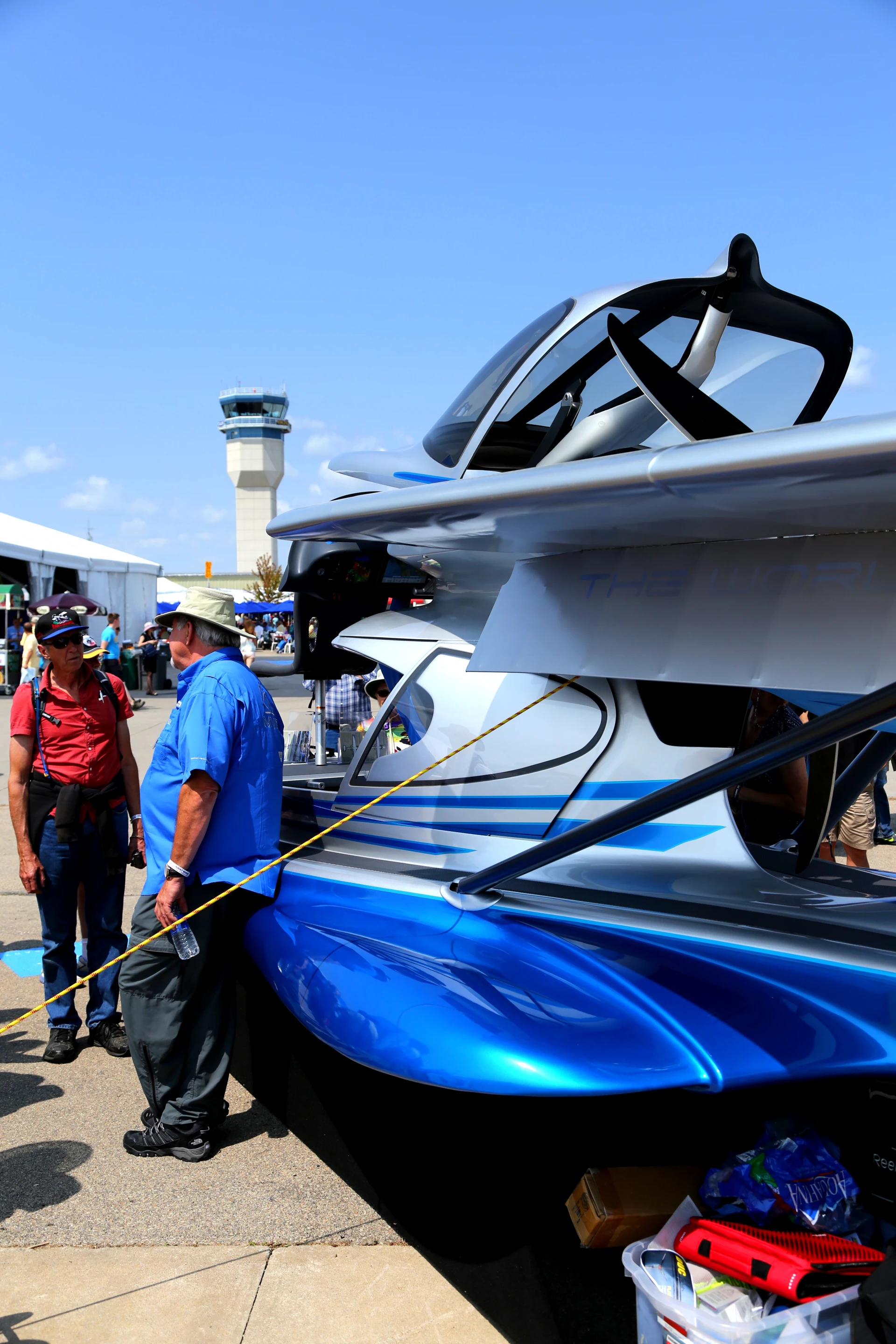 Using a forward cabin/rear mounted engine design, MVP has re-imagined the idea of the typical amphibious flyer (Photo: Angus MacKenzie/Gizmag.com)