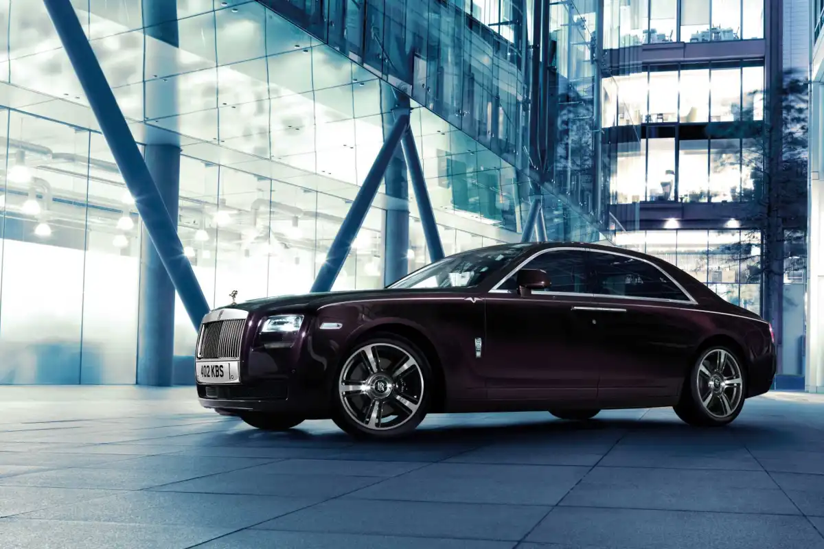 The Rolls-Royce Ghost V-Specification is available as a limited edition