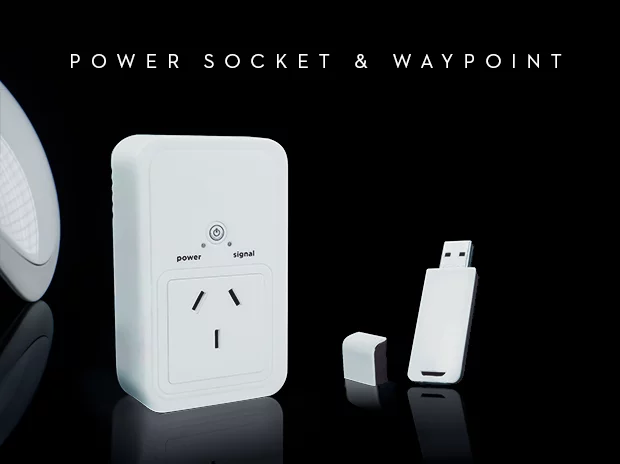 The waypoint and power socket (Photo: Ninja Blocks)