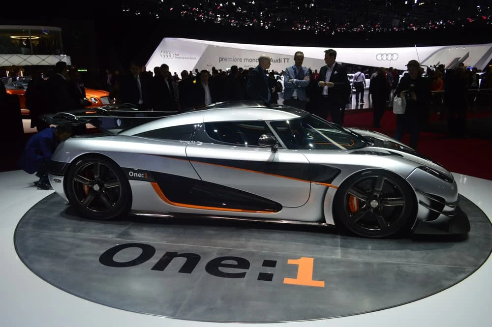 The Koenigsegg One:1 is a lighter, more powerful version of the Agera