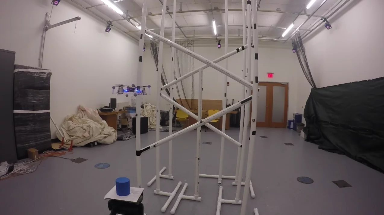 The technique was demonstrated within a "simulated forest"