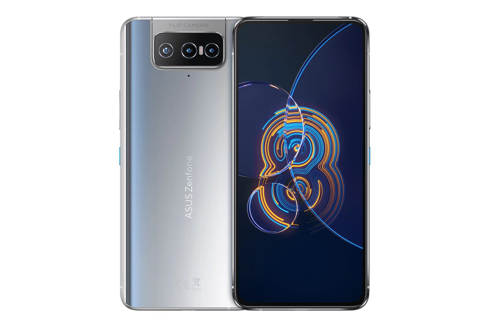 The flip camera means no need for a notch on the front of the Zenfone 8 Flip