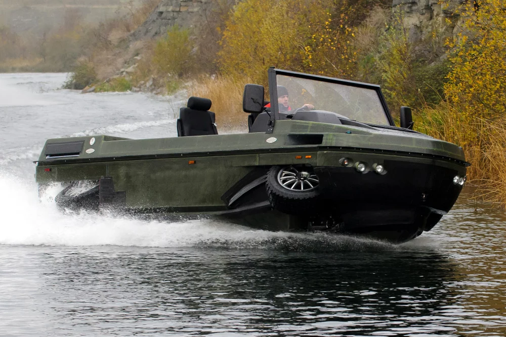 Gibbs Technologies has announced the availability of its Humdinga II amphibious truck