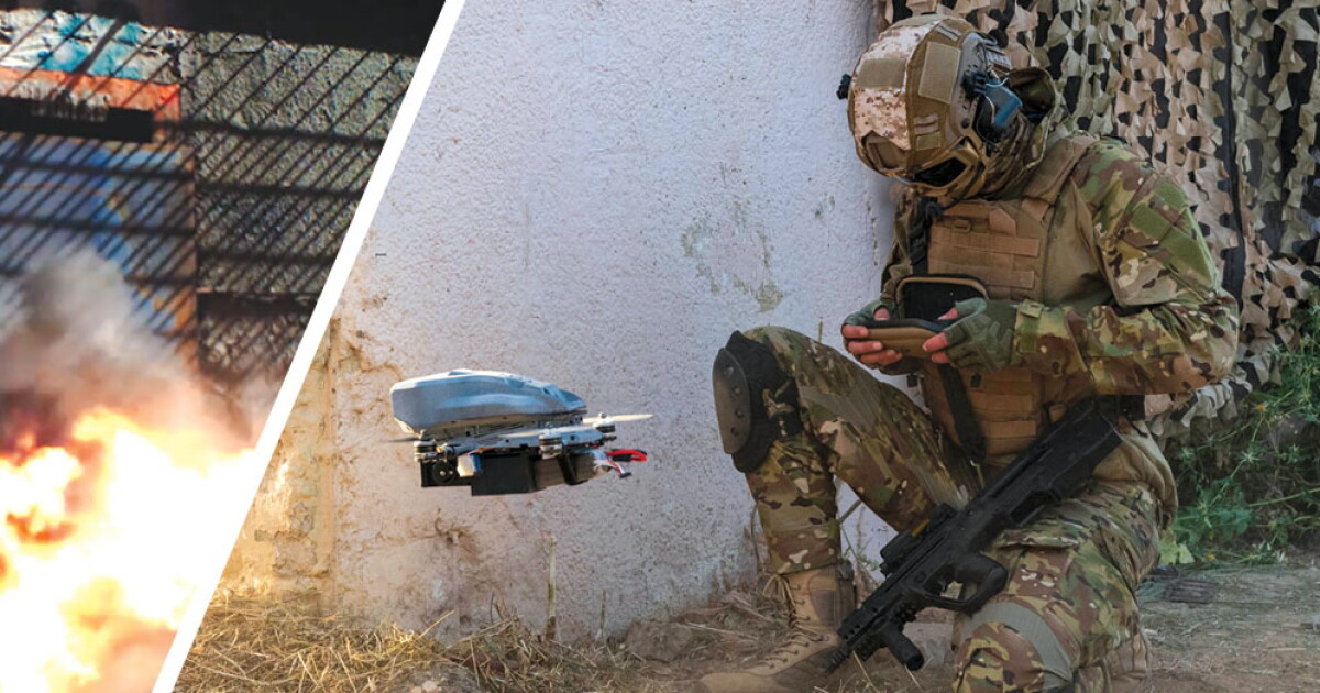 AI-driven combat drone can search buildings and execute suicide attacks AI-driven combat drone can search buildings and execute suicide attacks