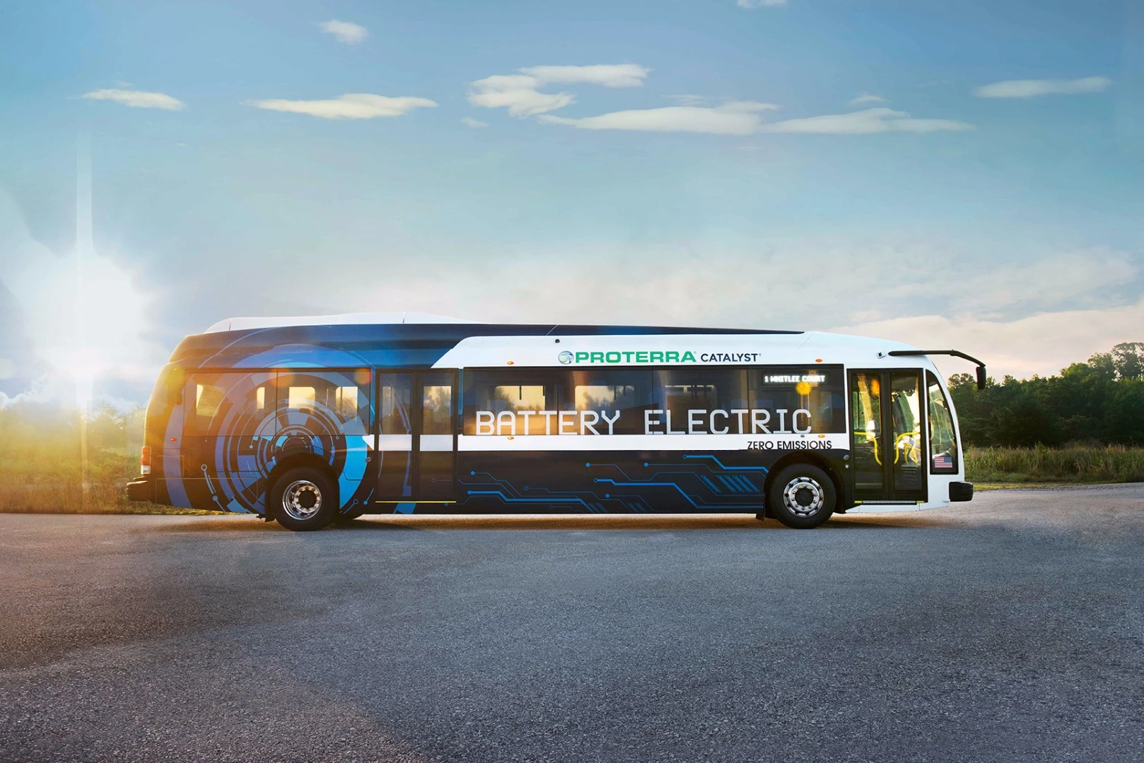 Electric, autonomous buses like Proterra's are taking to the streets in locations all over the world