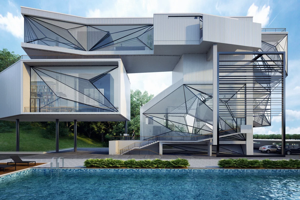 Villa for an Aviator, by Urban Office Architecture, is a home designed to simulate life in the clouds (Photo: Urban Office Architecture)