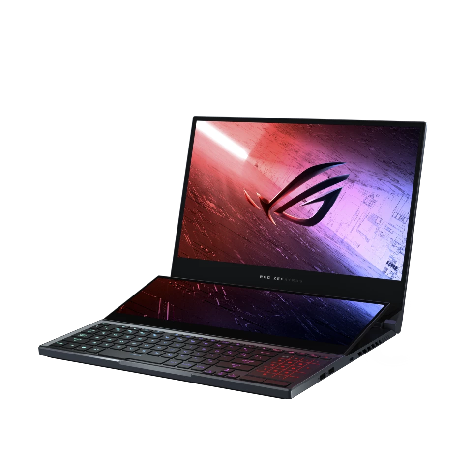 The Zephyrus Duo 15 can be had with an octa-core 10th Gen "Comet Lake" Core i9-10980HK processor and GeForce RTX 2080 Super GPU