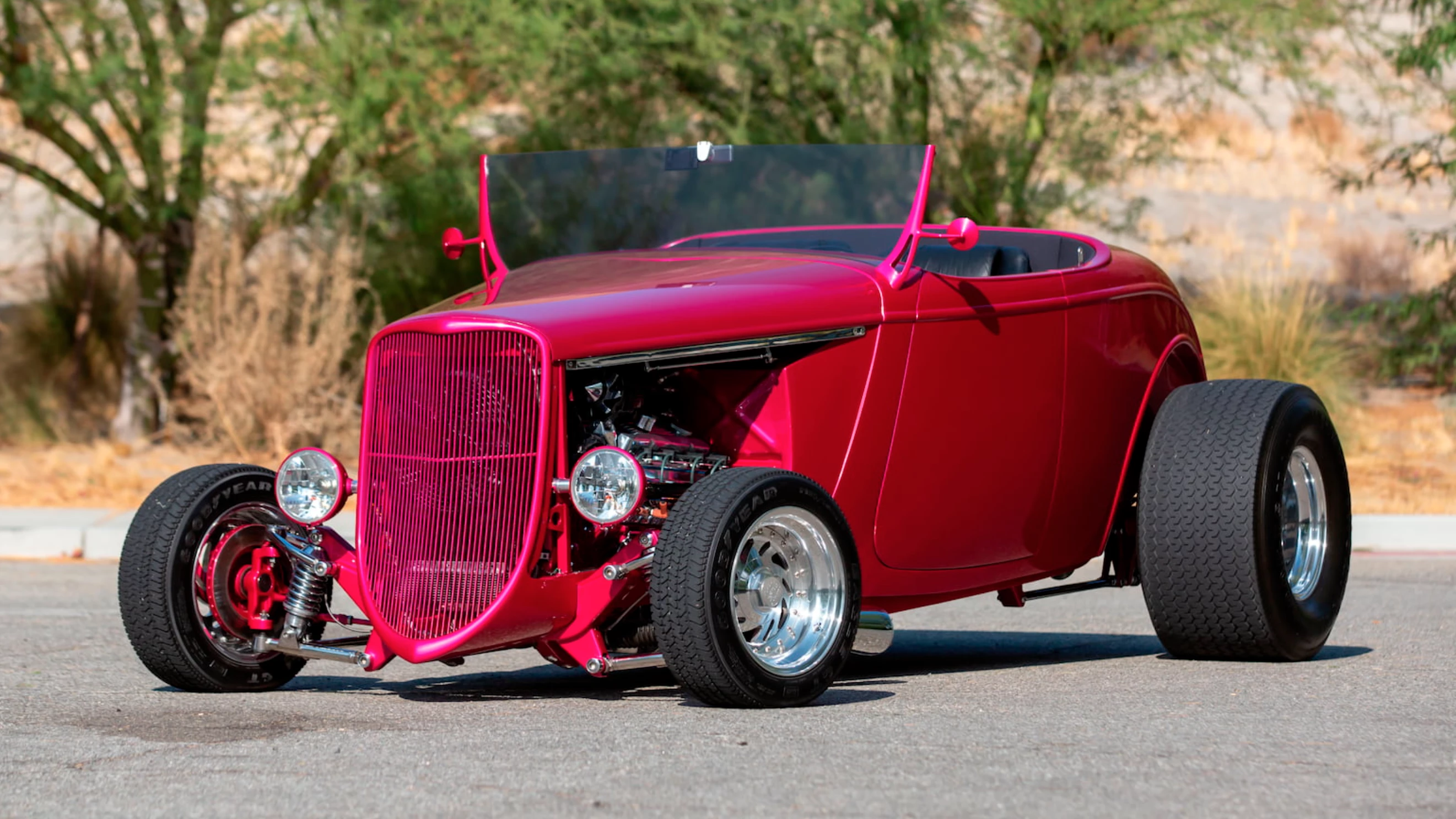 This 1934 Ford Roadster Street Rod sold for $29,700 at Mecum's 2022 Kissimmee sale on 16 January 2022