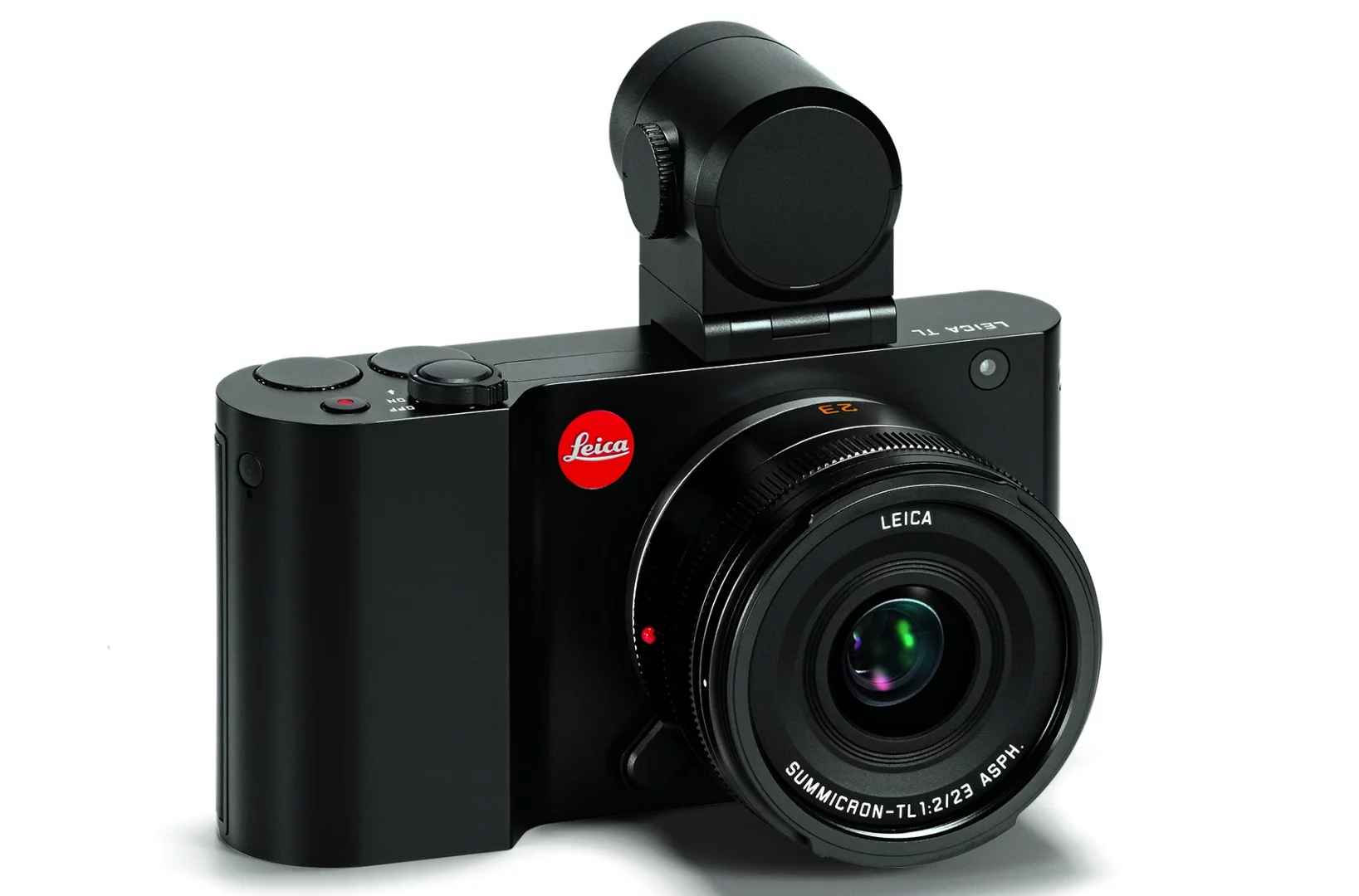 There is an optional electronic viewfinder available for Leica TL users who prefer composing shots in a more traditional manner