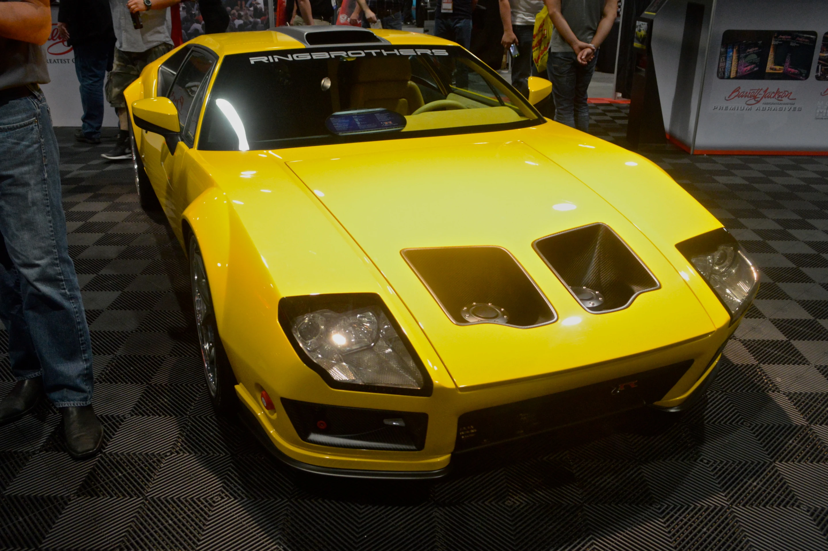 Ringbrothers' re-imagined Pantera is powered by a 600-hp Wegner Motorsports LS3 (Photo: C.C. Weiss/Gizmag)