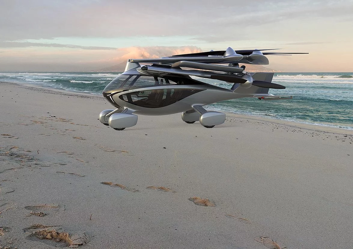 In this shot, the Aska render takes a beach holiday