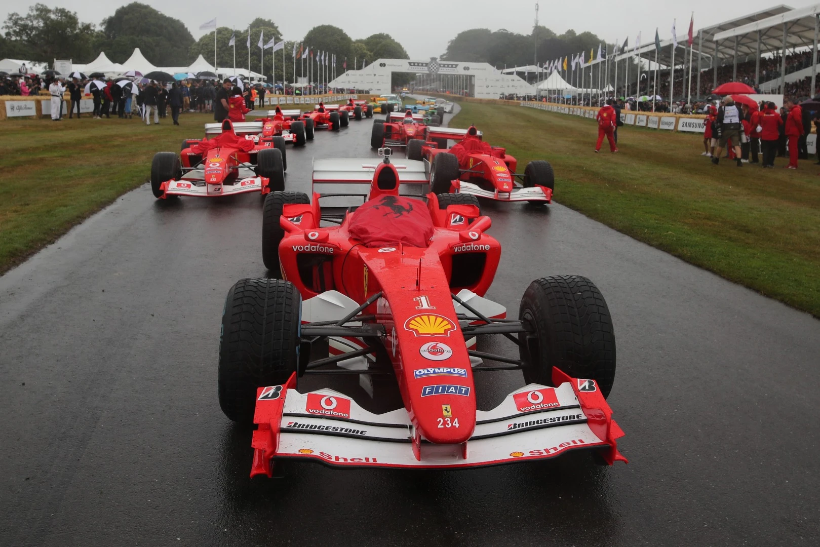 More F1 Ferraris than you can poke a stick at