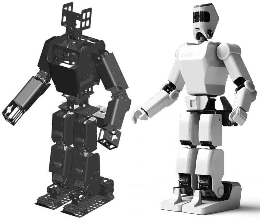 RoboBuilder's RQ-TITAN features a modular body that can be outfitted with an attractive exoskeleton
