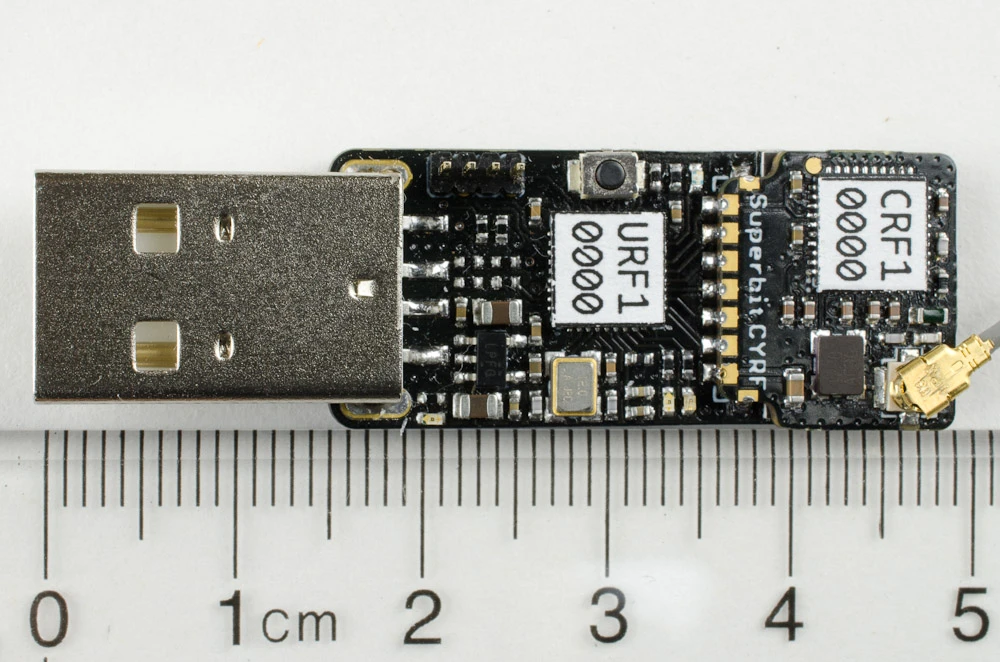 The SuperbitRF USB modem can make programming simpler