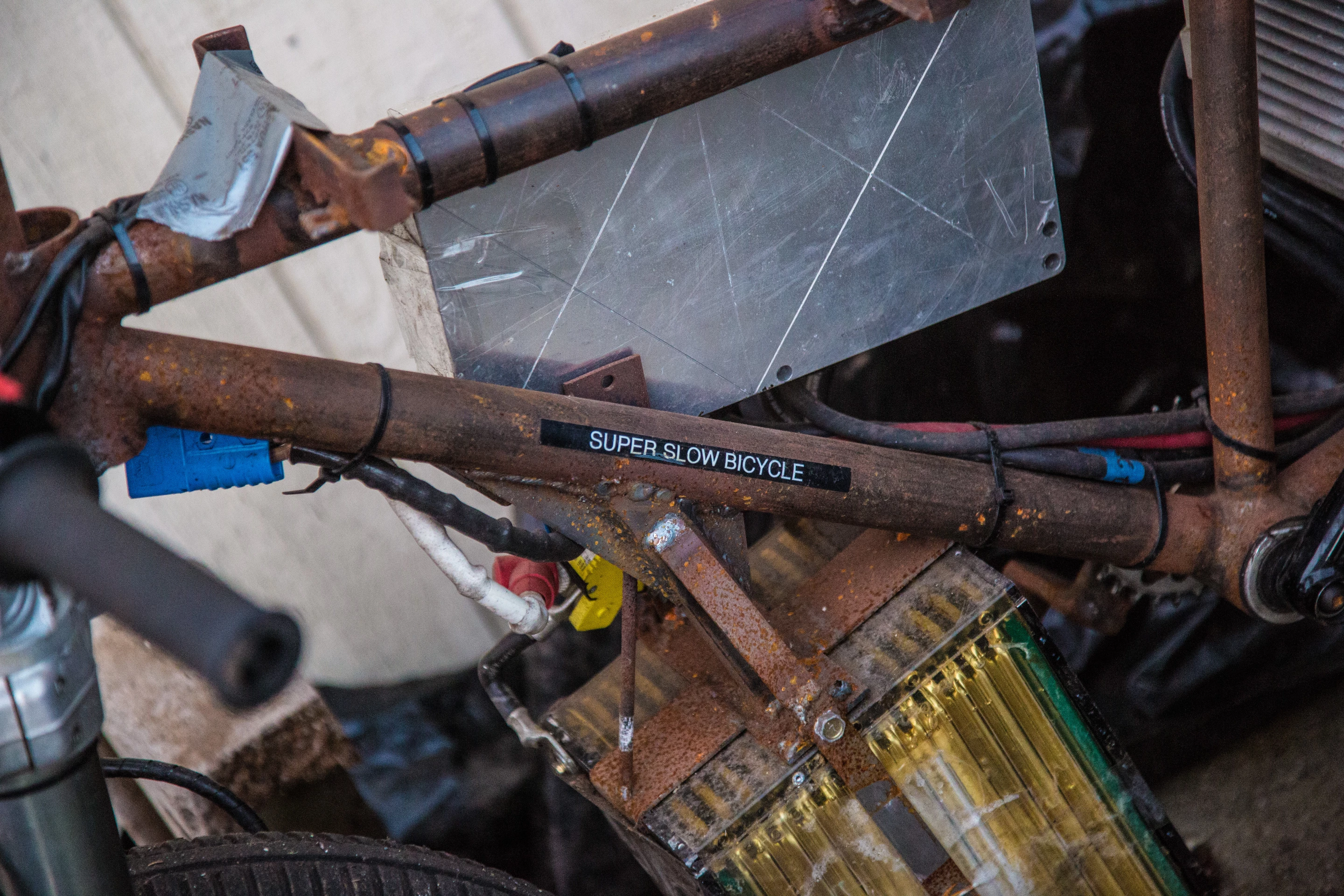 Having ridden Death Bike, I can attest it is less Super Slow than you might glean from this sticker