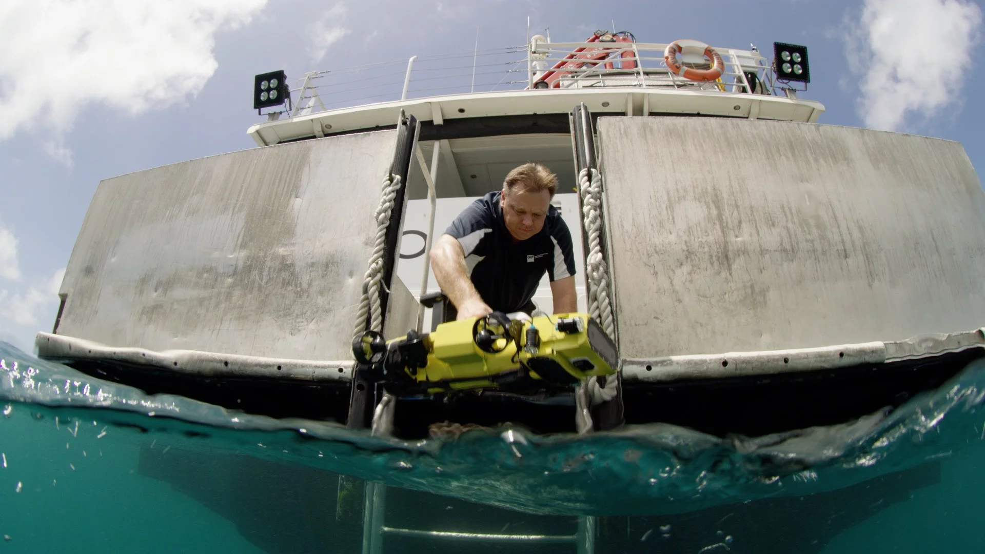 The RangerBot is programmed using a tablet while still at the surface – the process can reportedly be learned within 15 minutes