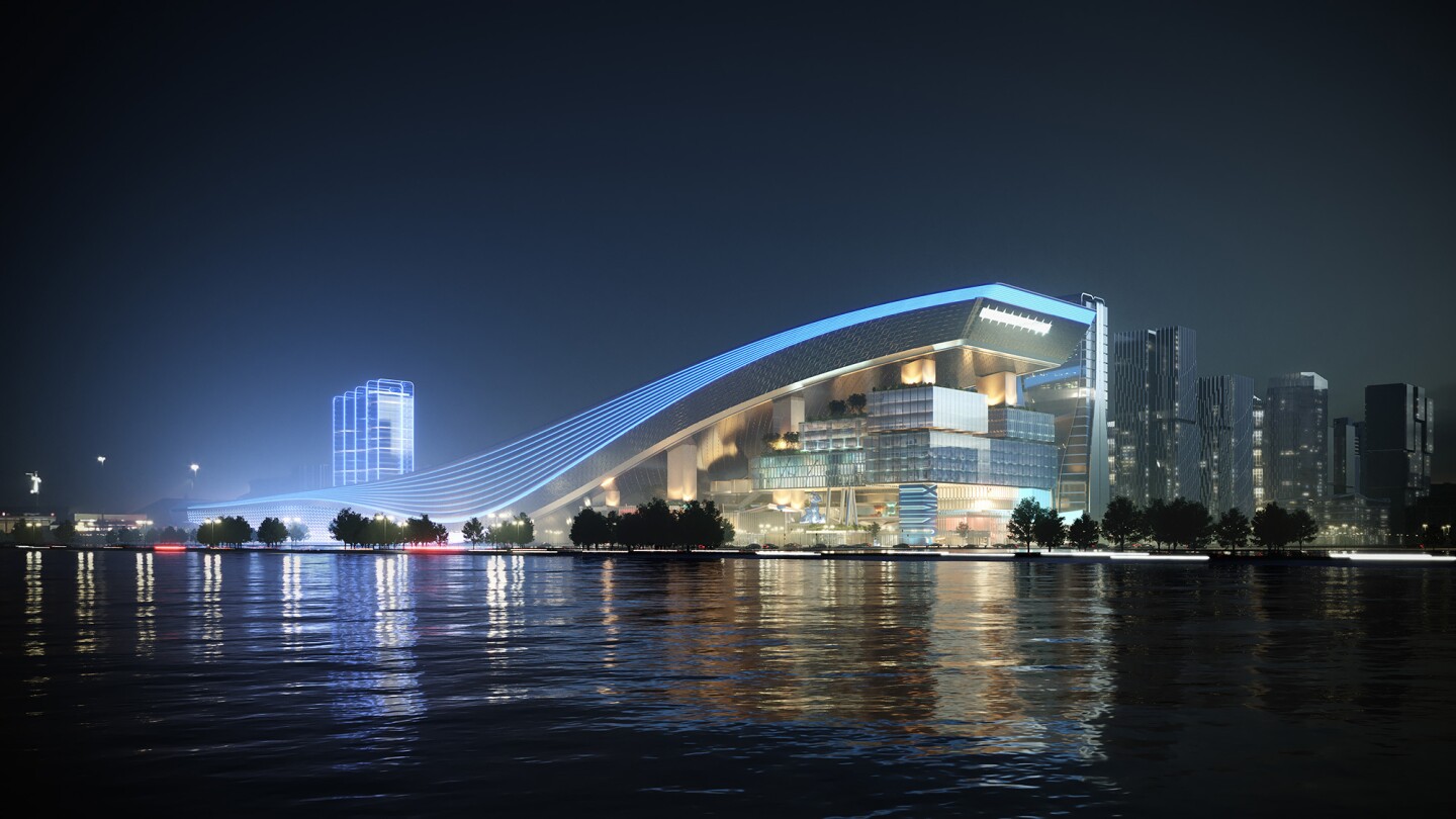 Huafa Snow World is located in Qianhai Bay, in northwest Shenzhen