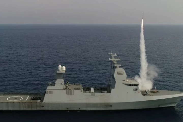 Israel has tested a sea-going version of its Iron Dome missile defense system