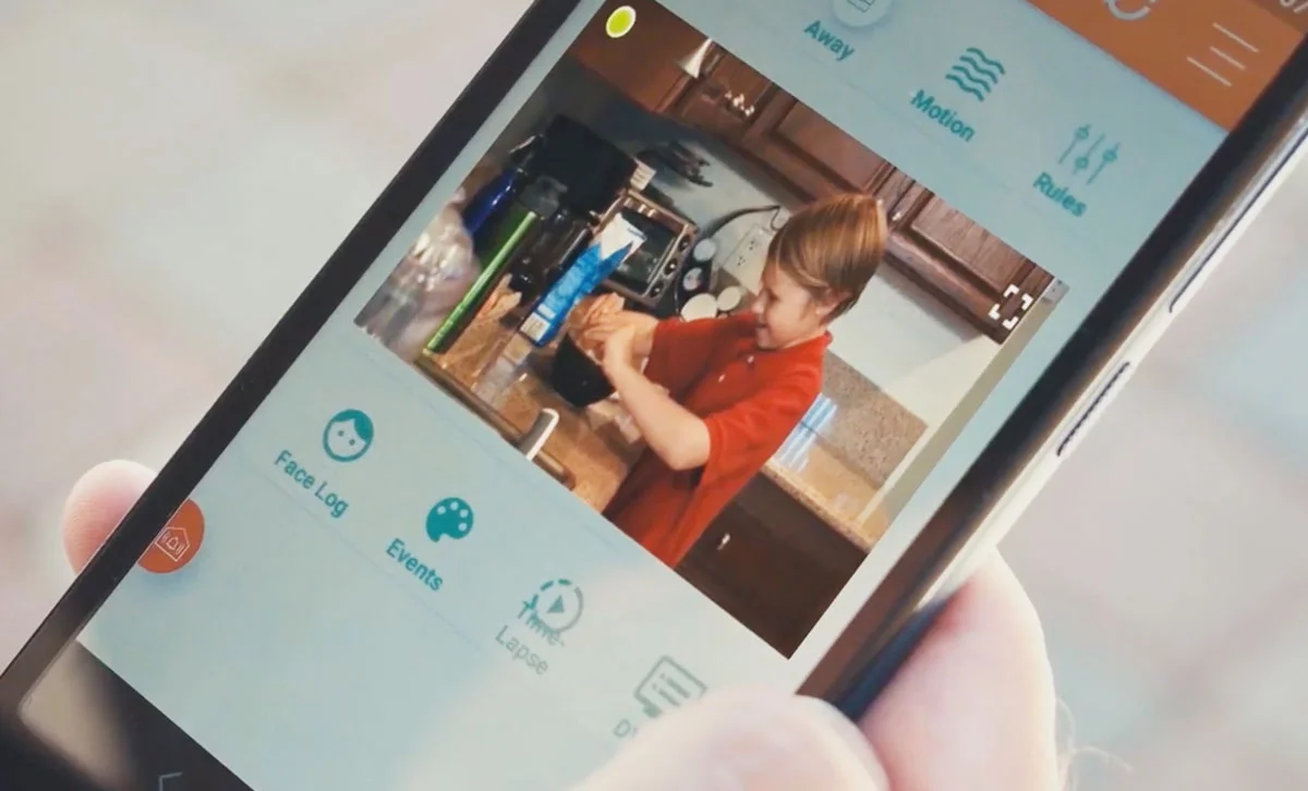 The CareVision smartphone app gives you full access to one or more cameras, with total flexibility and handy tools