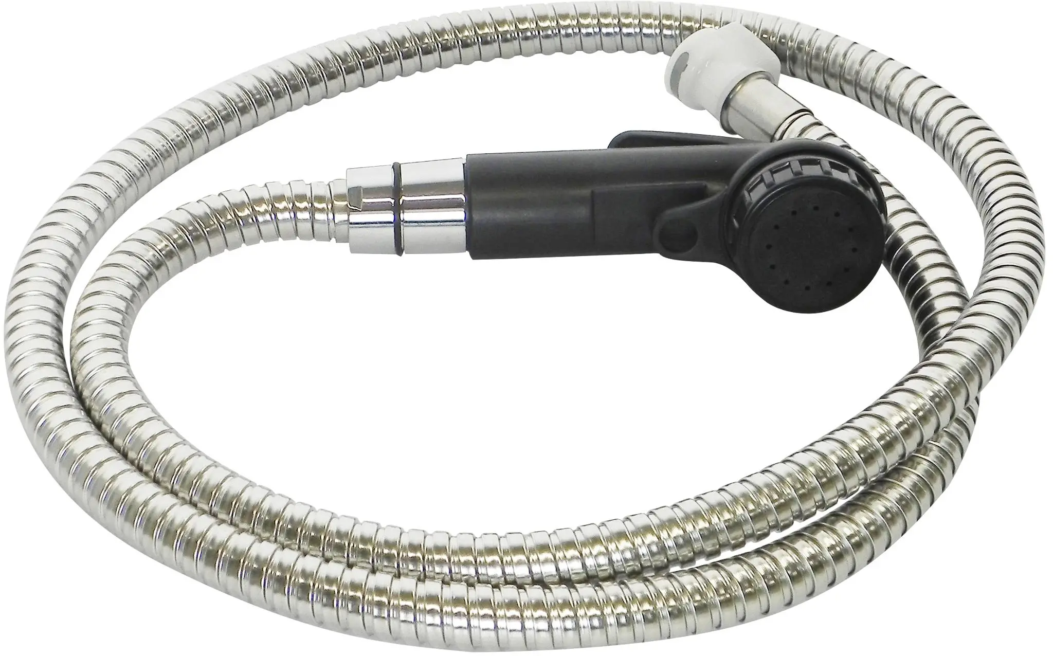 The shower attachment adds cleaning capabilities