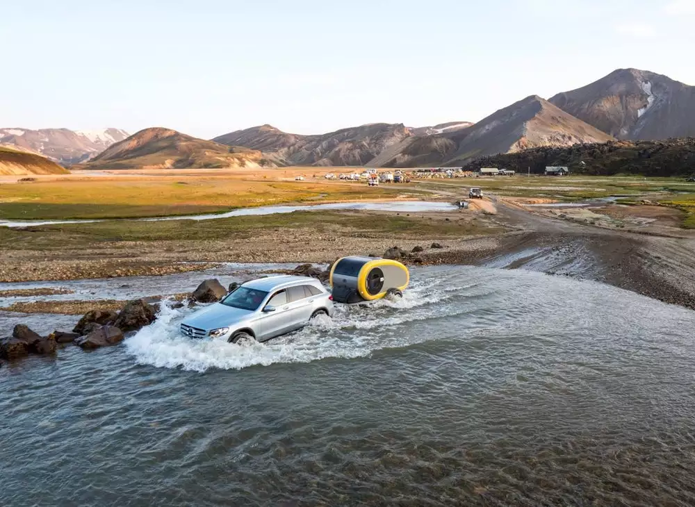 The Mink looks pretty, but it's also built tough enough to venture off the beaten path