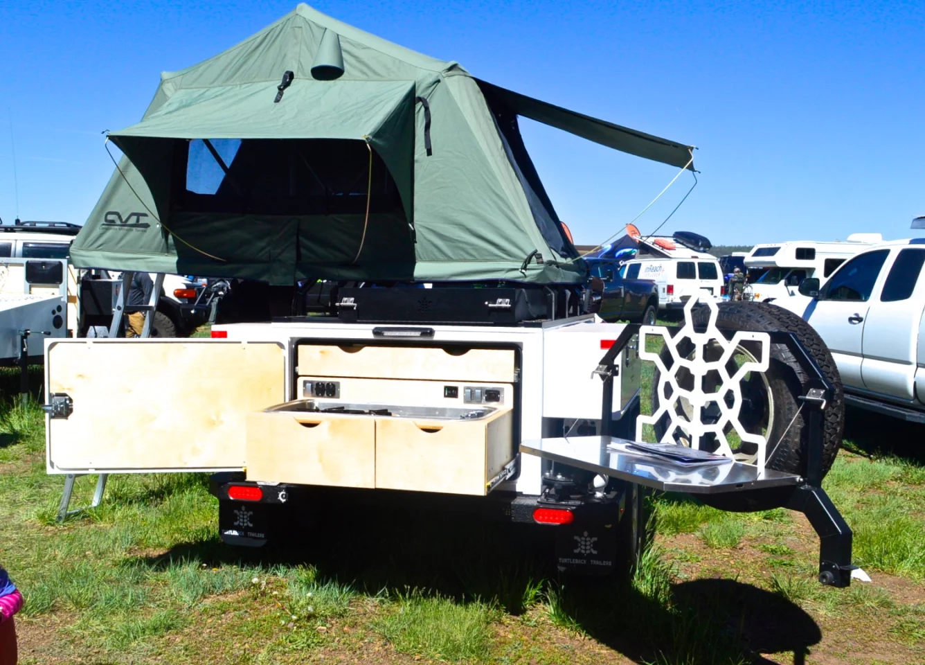 Turtleback's new Weekender trailer is a lighter, smaller off-road trailer