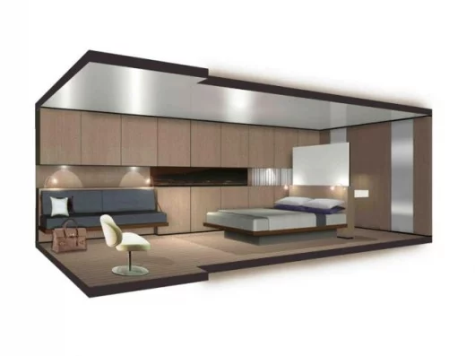 The spacious Nahema interior.