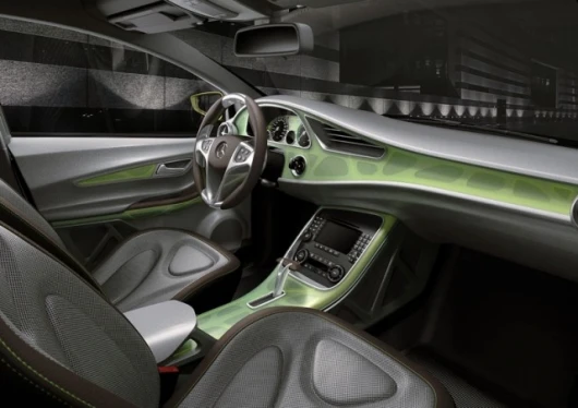 The BlueZERO electric vehicle concept from Mercedes-Benz