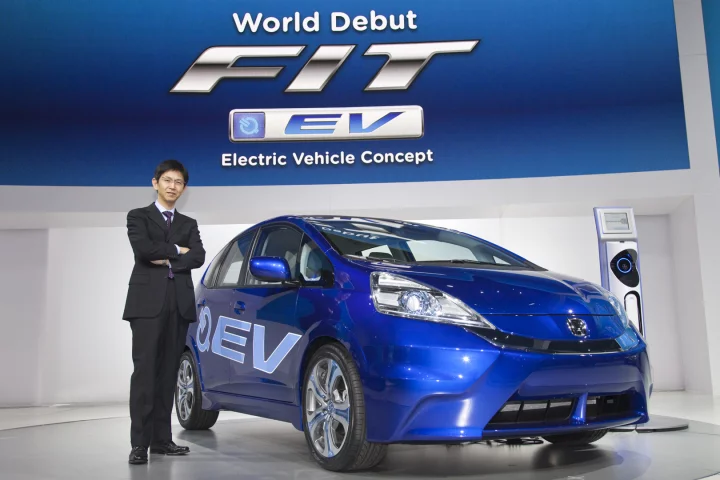 The Fit EV has a top speed of 90 mph (145 km/h), which should be more than adequate for commuting purposes