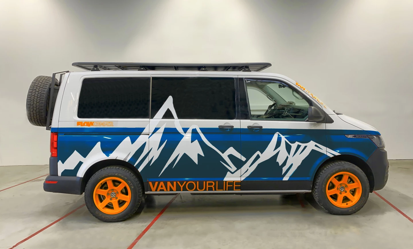 Flowcamper offers many color options