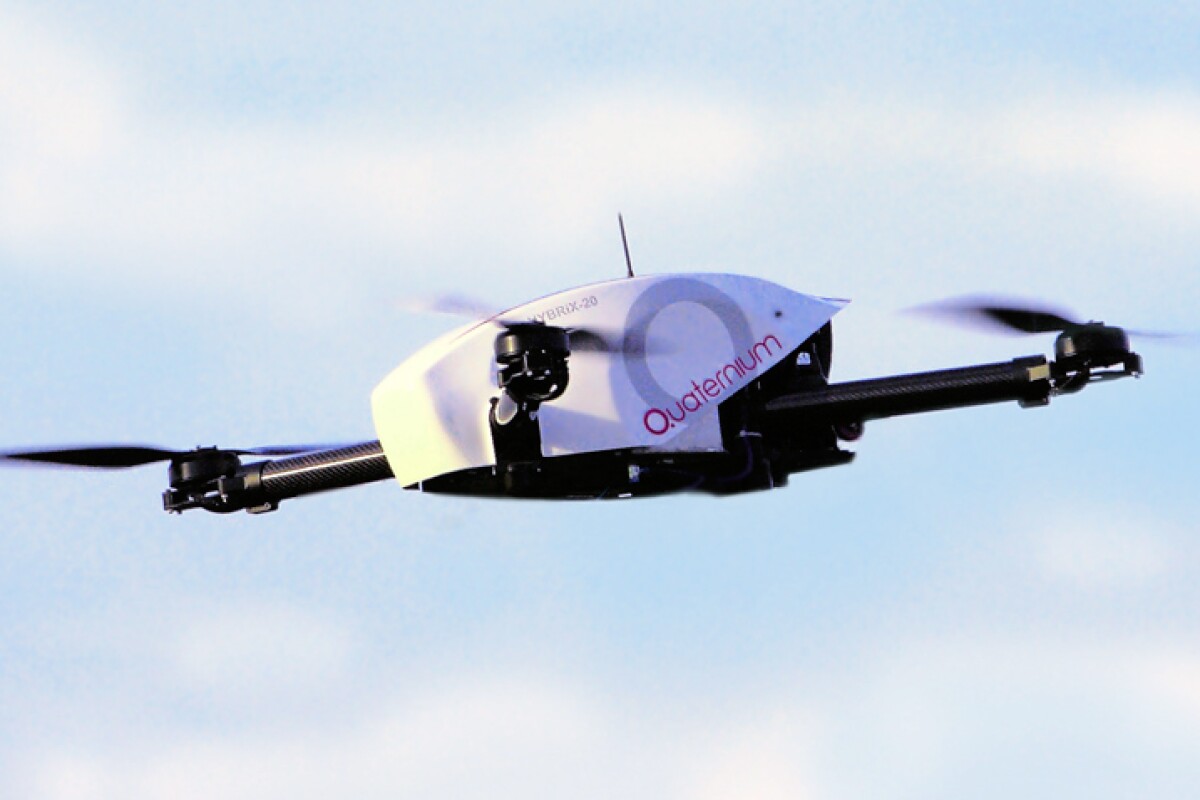 Recordbreaking hybrid drone stays aloft for over four hours