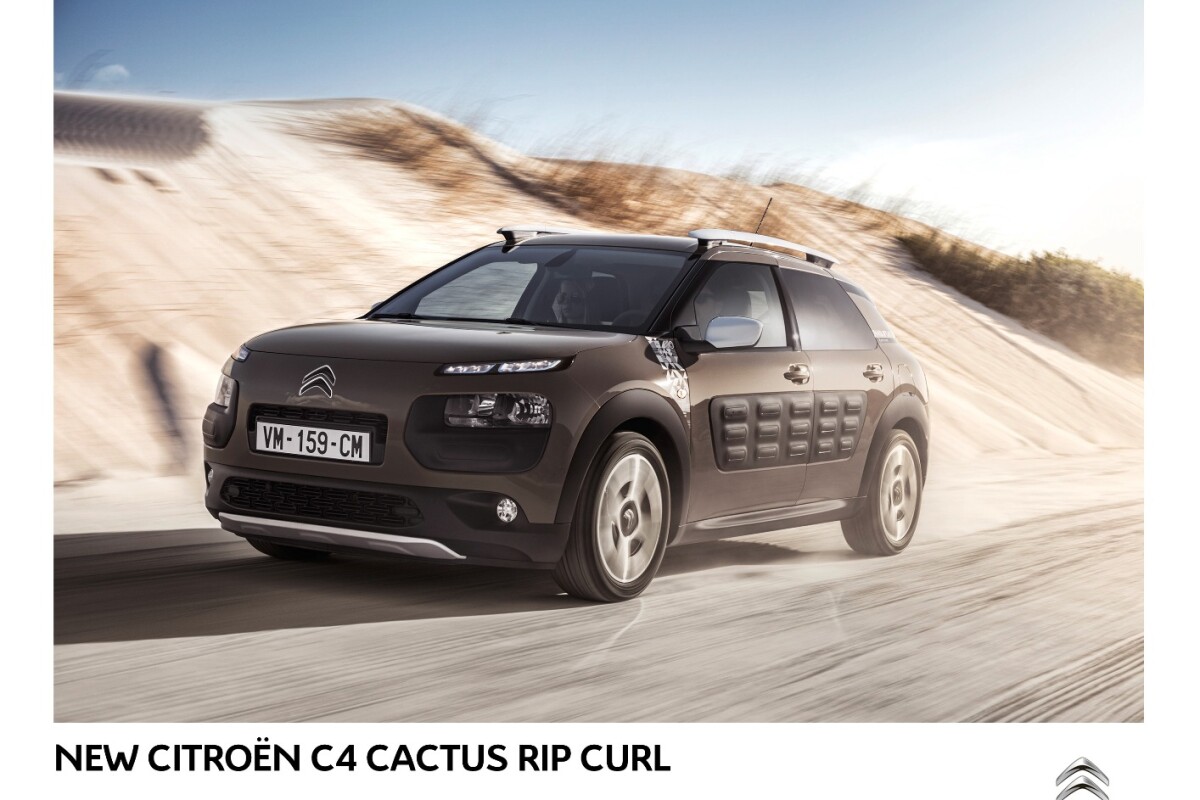 The C4 Cactus Rip Curl has five Grip Control modes for on- and off-road driving