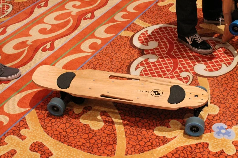 The ZBoard 2 at CES 2015 (Photo: Eric Mack/Gizmag)