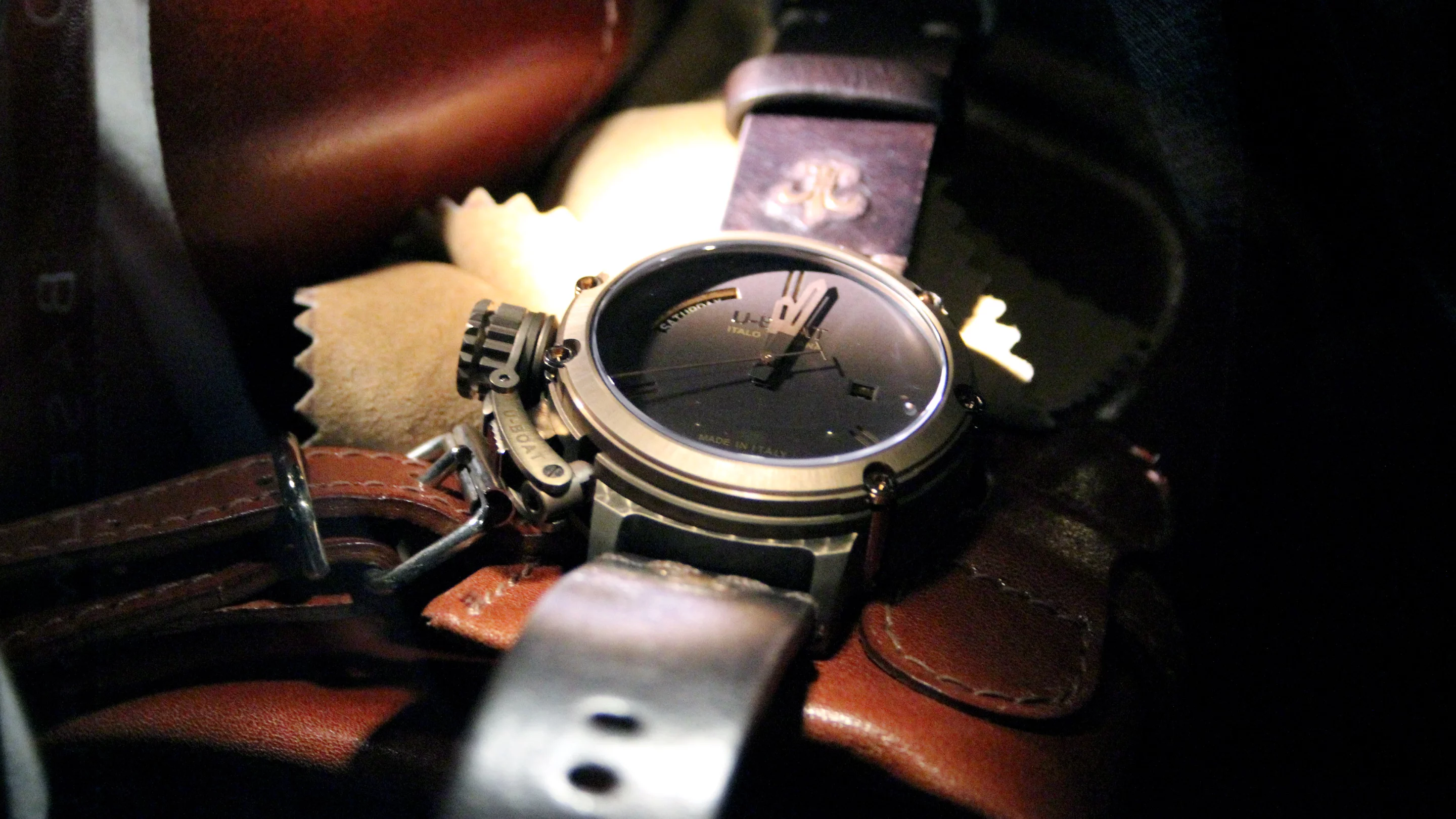 U-Boat's stand was one of the more mysterious destinations at the show (Photo: Chris Wood/Gizmag.com)