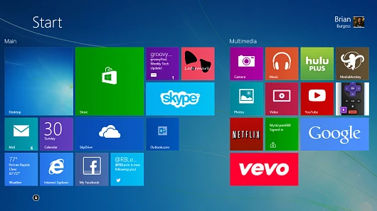 Windows 8.1 has been successfully upgraded from Windows 8