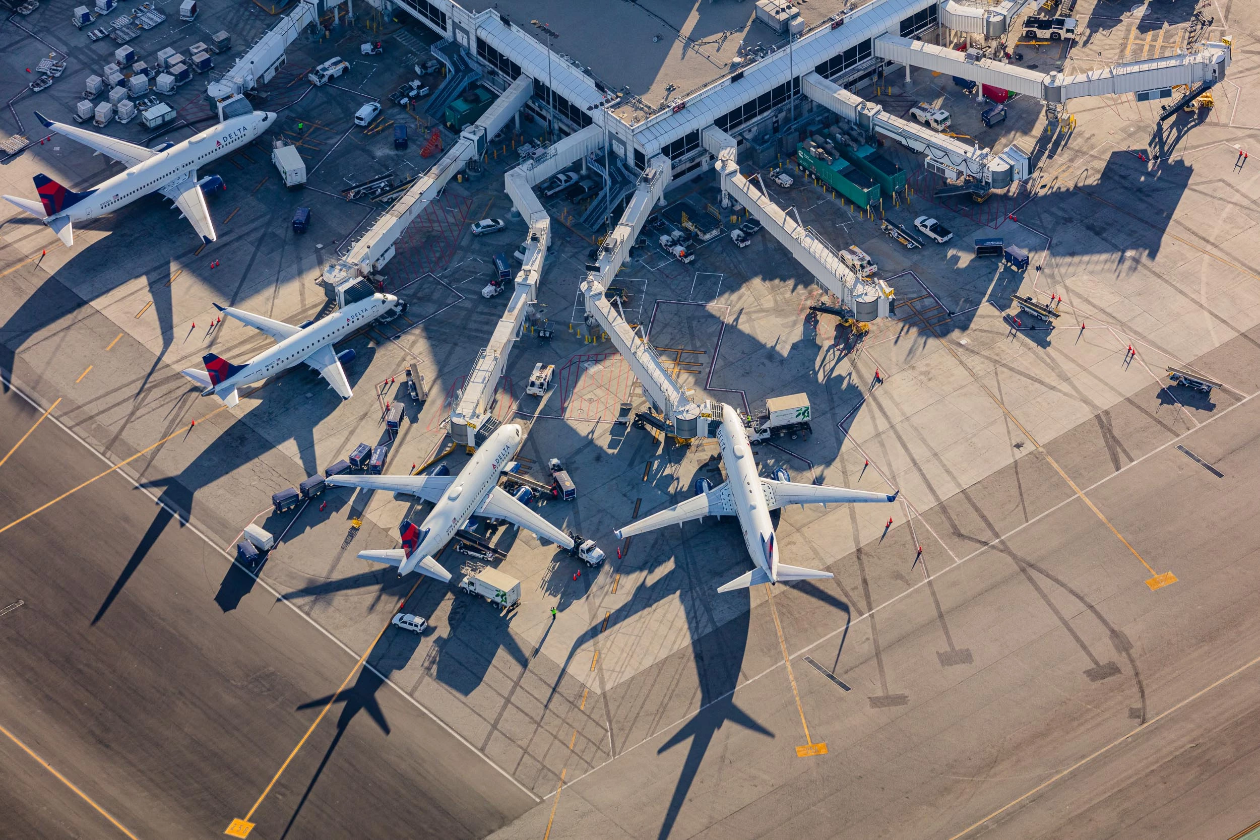 Delta Terminal Los Angeles International Airport LAX