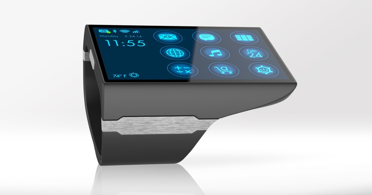 Don't call it a smartwatch This enormous "wrist communicator" runs