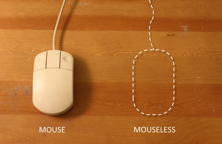The Mouseless invisible mouse system is the next logical step in input periperhal development
