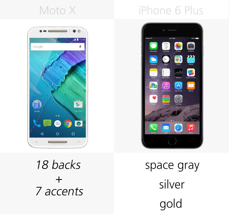 Color options