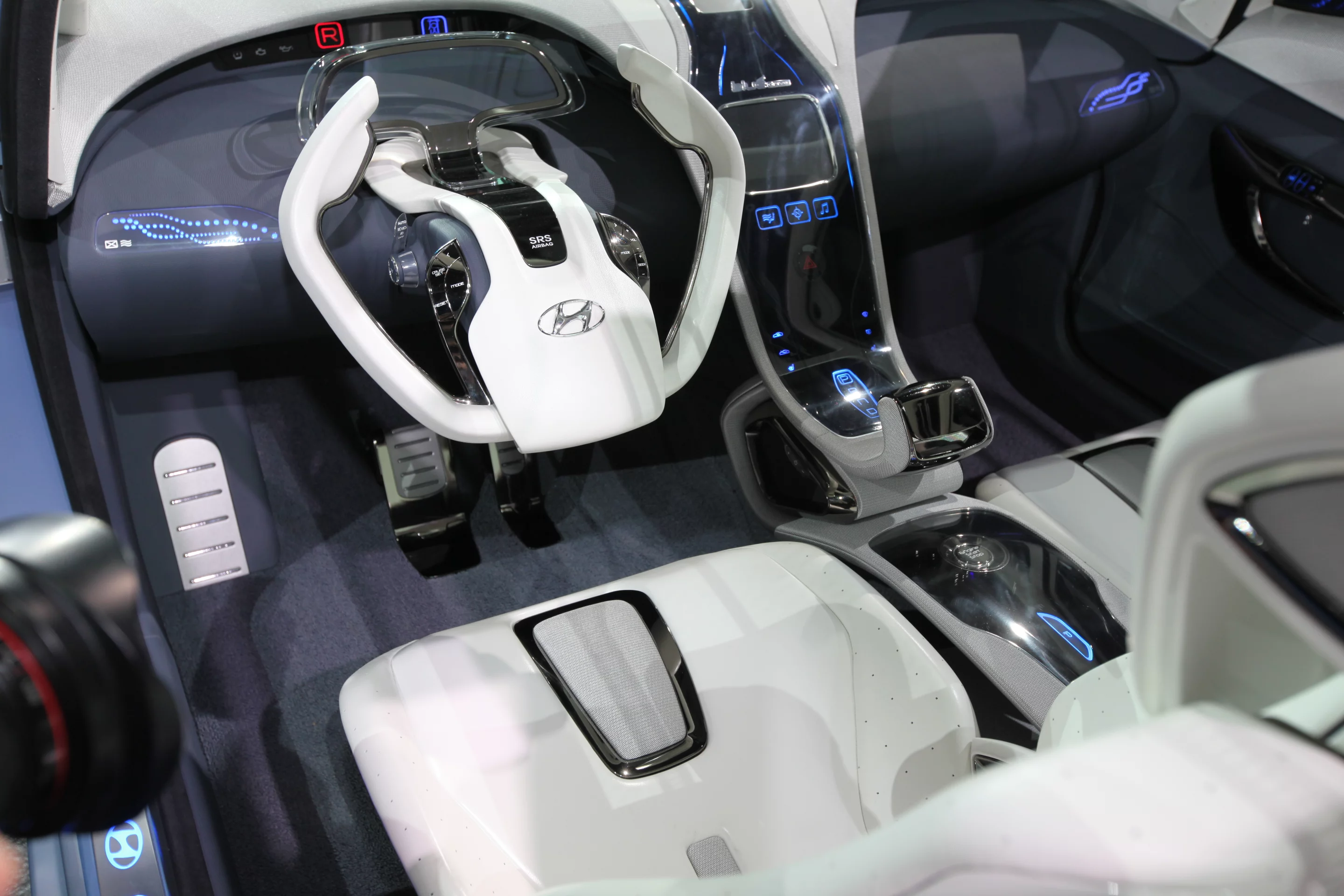 Hyundai's Blue Will plug-in hybrid concept.