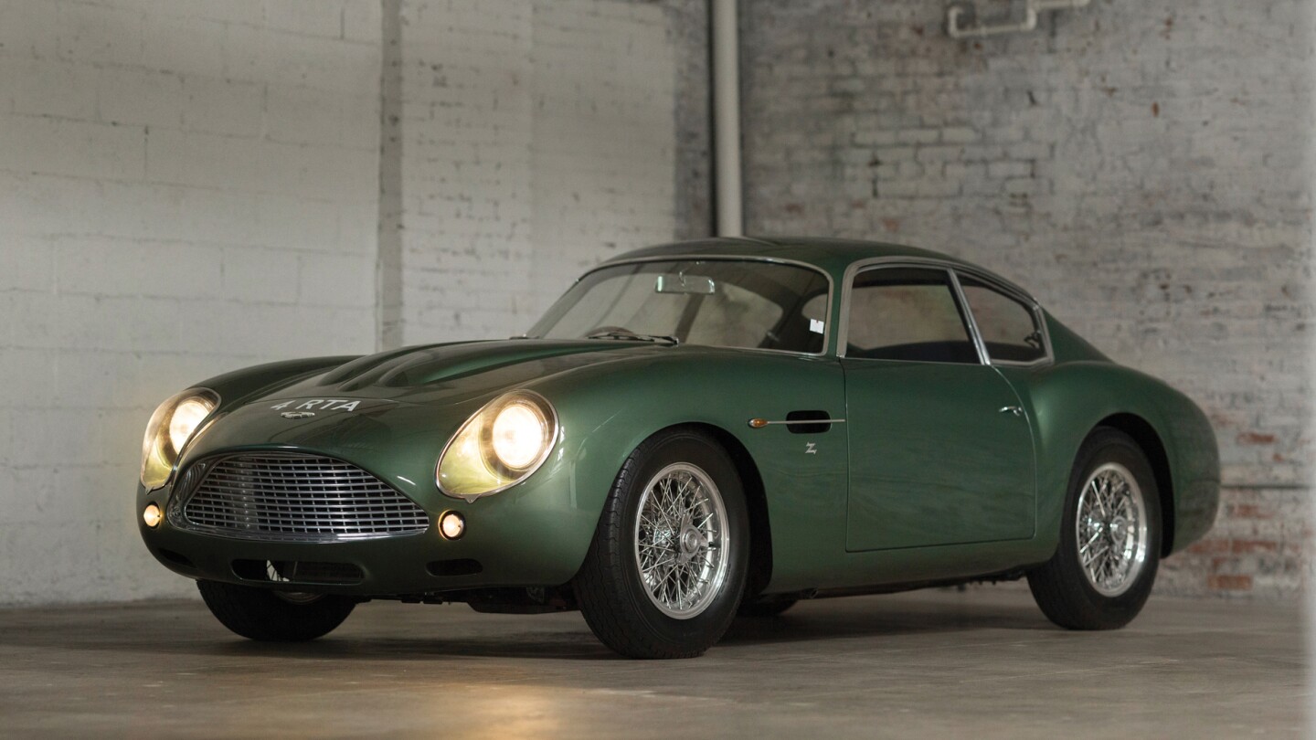 The record-setting Jaguar is only the fourth British car to have sold for more than $10 million at auction and comfortably exceeds the $14.3m fetched by the previous record holder, a 1962 Aston Martin DB4 GT Zagato (above) also sold by RM Sotheby's in New York in December 2015, which in turn beat the record established at this sale in 2015 of $13.75 million for a one-of-two-only 1998 McLaren 'LM-Specification' F1.