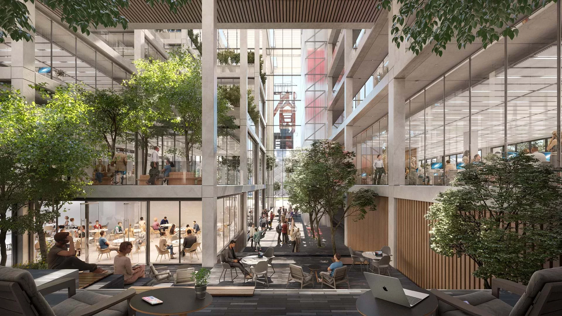 Most of the Icône's 18,800 sq m (roughly 202,000 sq ft) of floorspace will be given over to office space