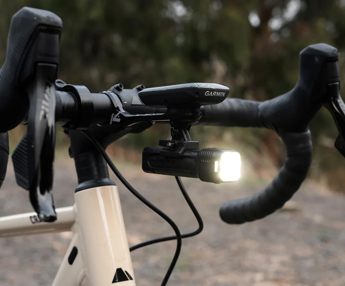 The additional GoPro compatible mount allows you to put the Knog in all sorts of creative places, even underslung