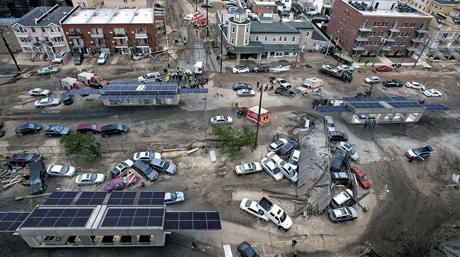 PowerCube is transported as a standard shipping container and can morph into a shelter, water treatment plant and communications base all with a push of a button