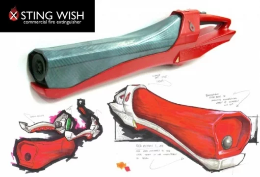 X Sting Wish fire extinguisher