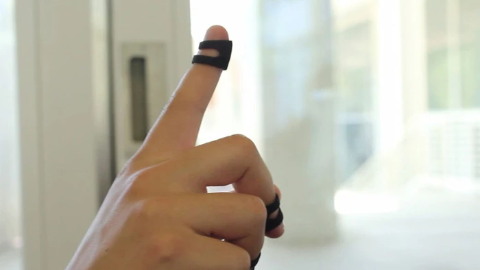 The Skymouse can track a user's finger to control a computer