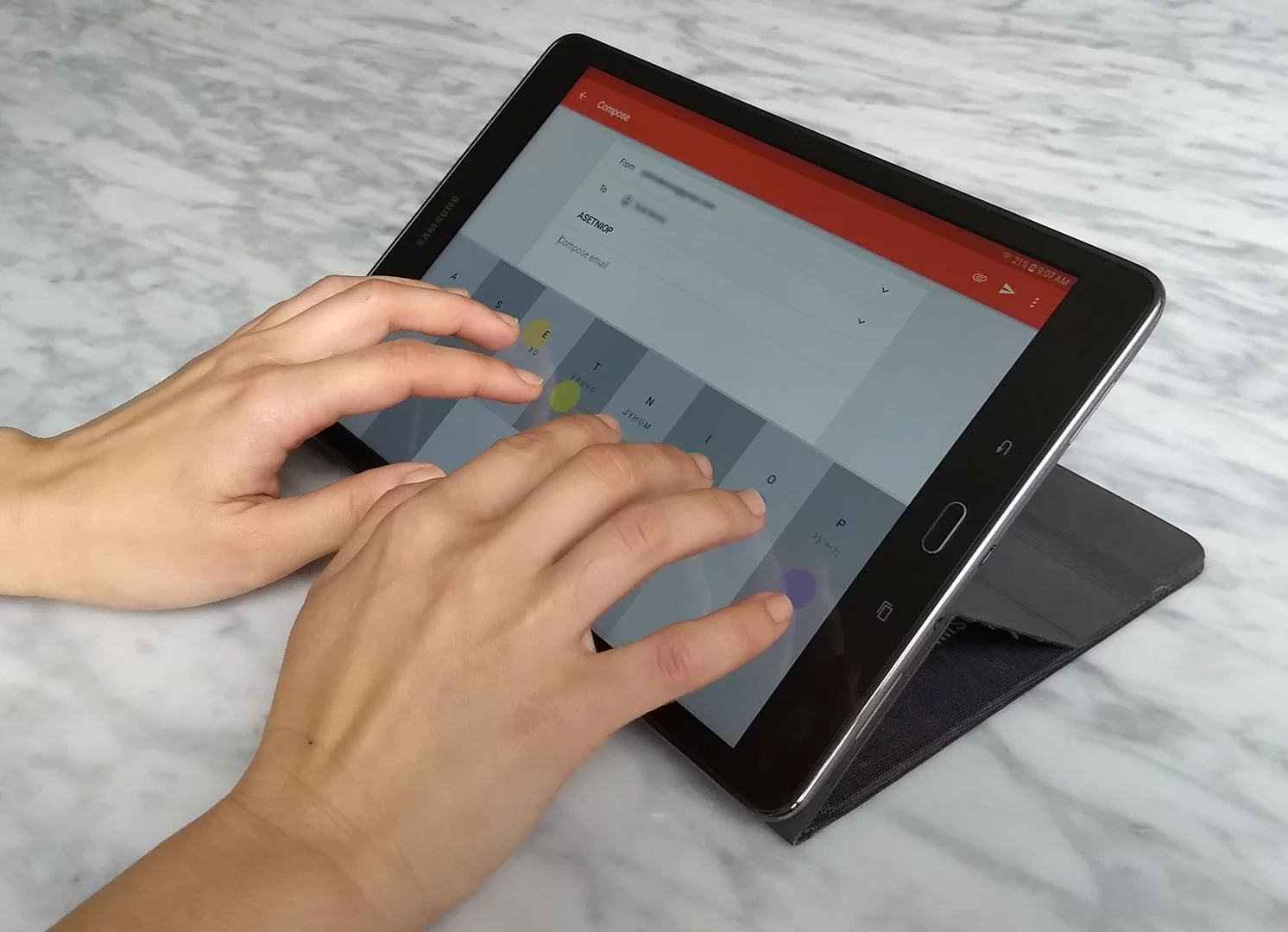 The ASETNIOP chorded keying system is now available for iOS/Android tablets