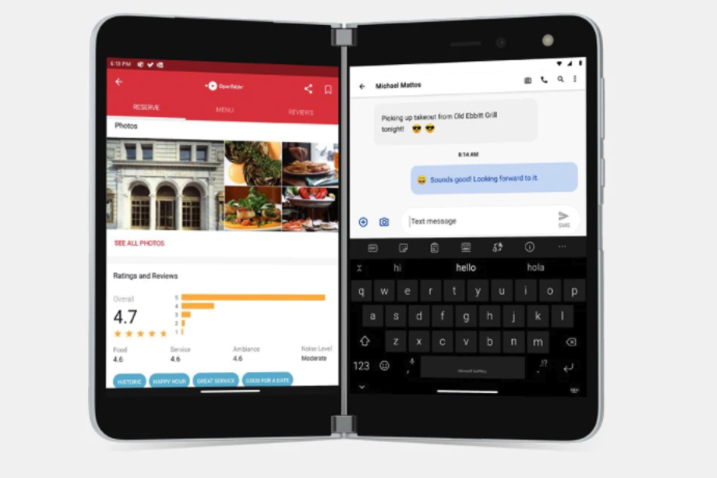 Dualscreen Surface Duo marks Microsoft's return to smartphones