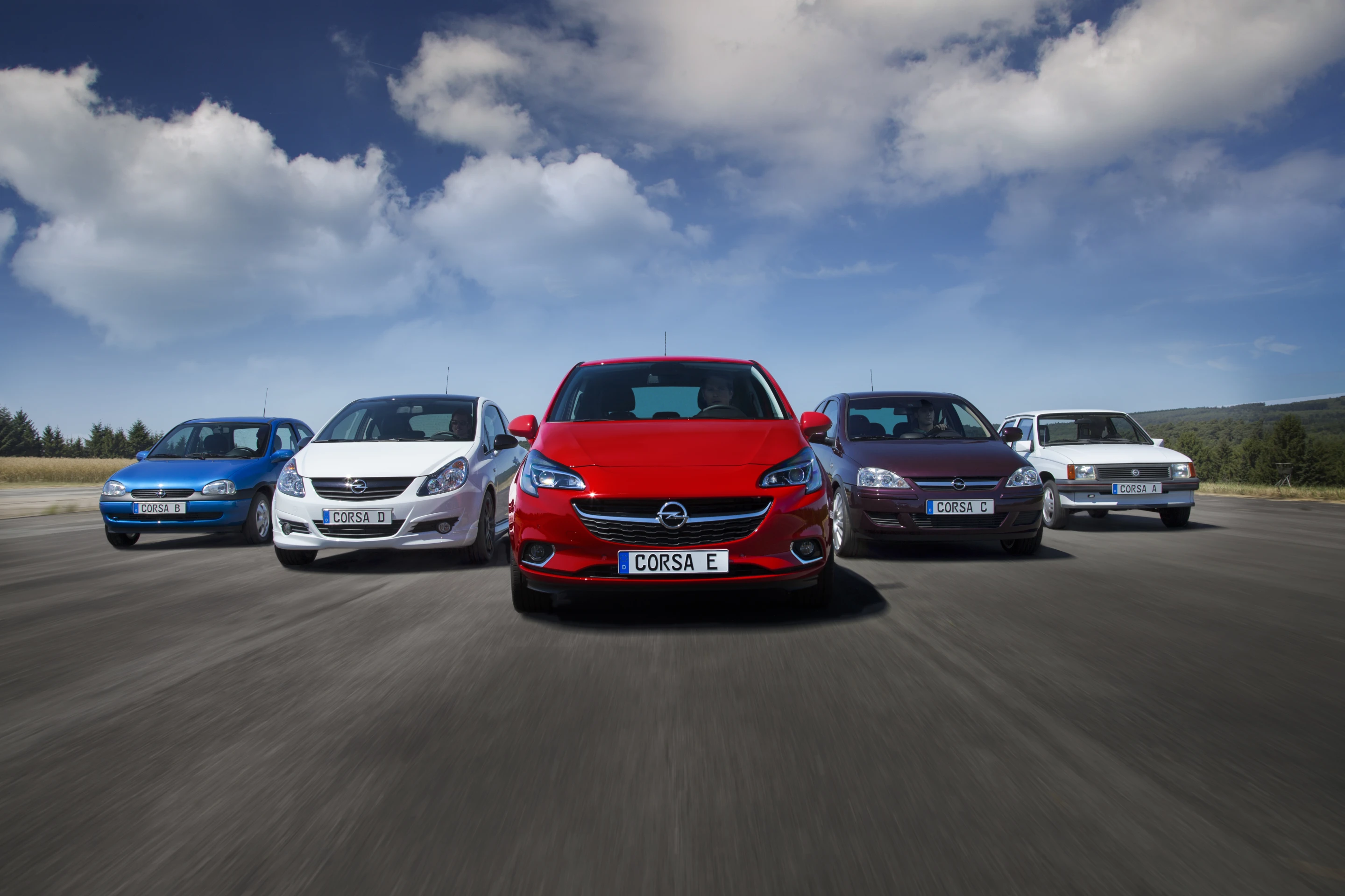 The Opel Corsa family