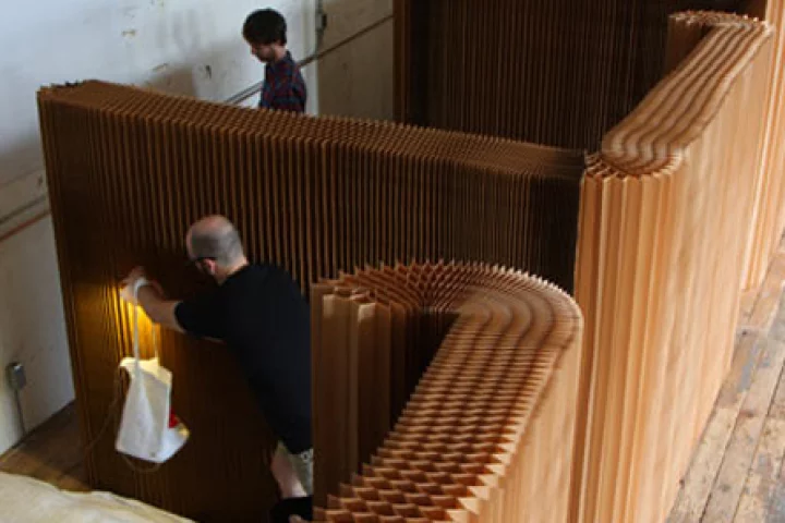 The softshelter housing solution for disaster relief situations (Image by Molo Design)